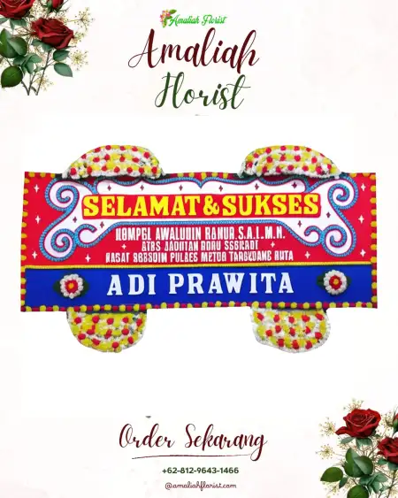 Papan Bunga Ucapan Selamat Klegenwonosari